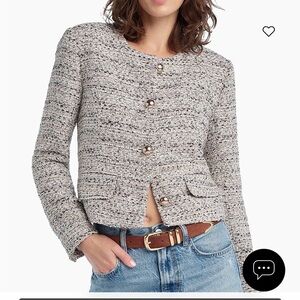 Favorite Daughter

The Lady Tweed Collarless Jacket